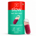 SLOW Hair Skin Nails – juustele, nahale ja küüntele, 60 kapslit